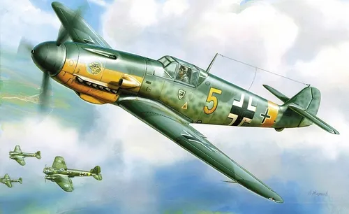 Zvezda 4802 - 1/48  BF-109 F2/F4 - Neu