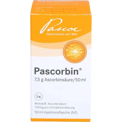 Produktbild Pascorbin (7.5G Ascorbinsäure/50Ml) 50 ML