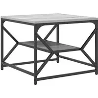 vidaXL Moderner Grauer Sonoma Couchtisch von vidaXL