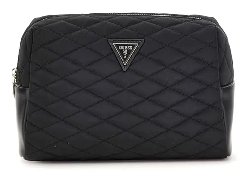 Guess Kulturbeutel Top Zip Cosmetic Bag in schwarz von GUESS