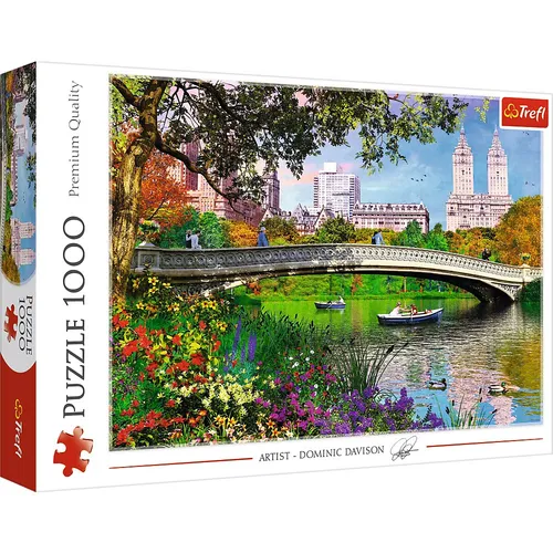 Puzzle 1000 elementów Central Park New York TREFL 10467 TR TREFL 5900511104677