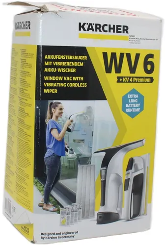Fensterputzmittel Kärcher WV 6 Plus + Vibrapad KV 4 von Kärcher