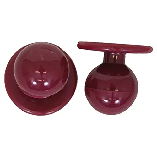 EXNER Kugel-Knöpfe, Kochjacken-Knöpfe, Motiv-Knöpfe, Farbe bordeaux, in VE von 12 Stück (für 1 Kochjacke)