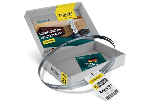 QUALITÄT AUS DEUTSCHLAND Bayerwald Werkzeuge Bandsägeblatt Uddeholm Bandsägeblatt 2100 x 6 x 0.5 x 4mm