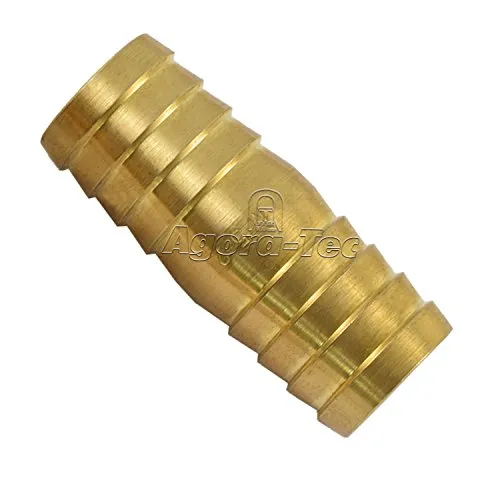 Agora-Tec Messing Schlauchverbinder für 3/4 Zoll (19mm) Gartenschlauch