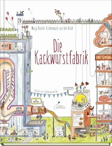 Die Kackwurstfabrik: Kindersachbuch zur Verdauung von Klett Kinderbuch