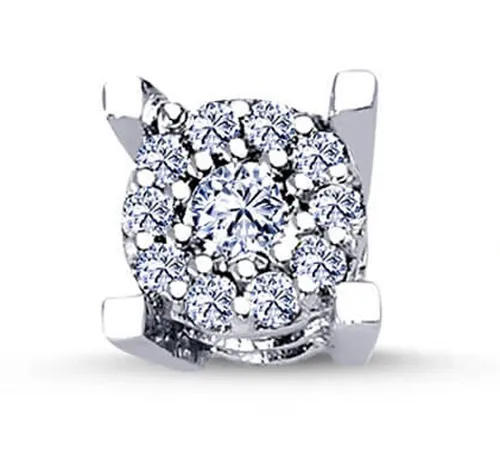 Herren Diamant Ohrringe 0,15 Carat in Gold von EinStein Diamant