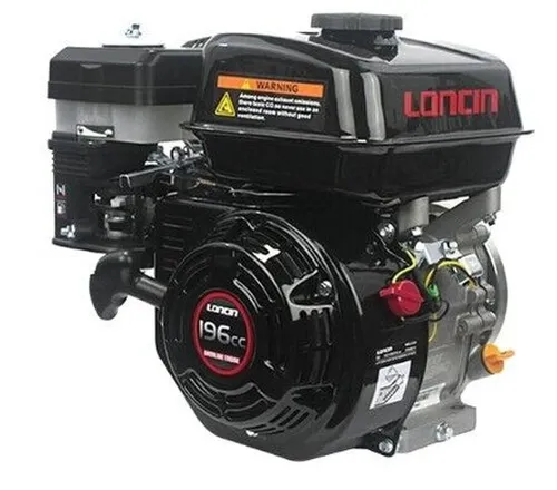 LONCIN Motor Konisch 23Mm 196Cc Komplett Benzin Mit Horizontalem Starter