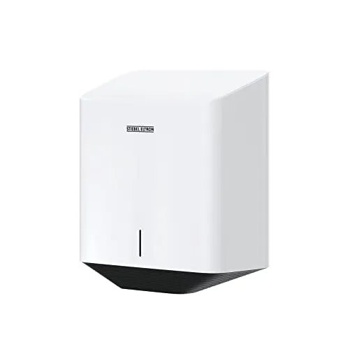 STIEBEL ELTRON ULTRONIC Plus Händetrockner - Händetrockner mit Luftsterilisator und HEPA-Filter für hygienische Handtrocknung, energiesparend und wartungsfrei – ideal für öffentliche Waschräume.
