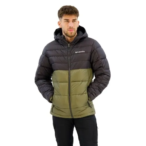 Columbia Buck Butte II Herren Isolierende Kapuzenjacke - Winterjacke für Herren mit Daunenimitat-Isolierung, wasserabweisend und ideal für kalte Tage. Verstellbare Kapuze und Kordelzug sorgen für optimalen Schutz und Passform.