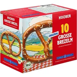 Huober Grosse Knusper Brezel Original Geschmack 200g - Snacks: Knusprige Brezeln mit originalem Geschmack, 100% natürliche Zutaten und ohne Zusatzstoffe – perfekt für bewusste Snackliebhaber!