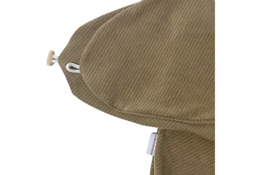 Bezug für Stillkissen Cord taupe von HOBEA