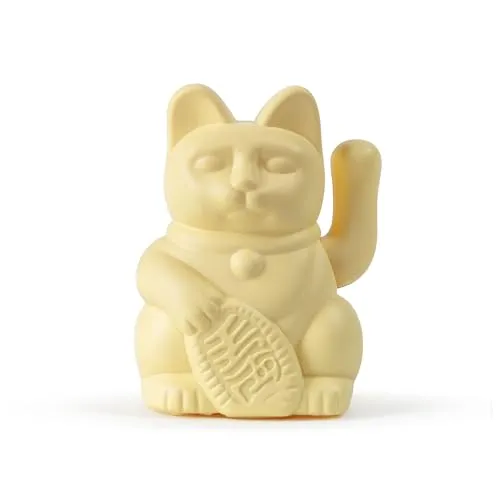 Lucky Cat Solar Yellow in gelb von DONKEY