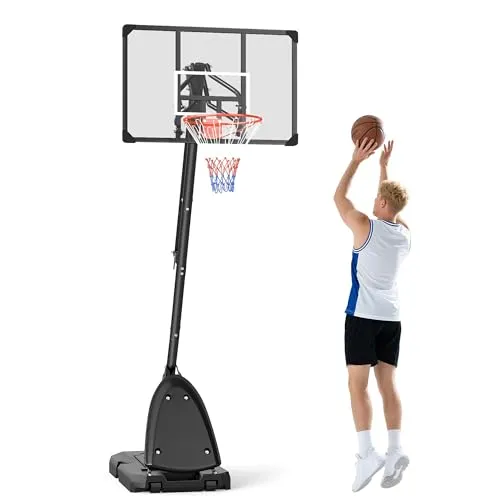 SPORTNOW Basketballkorb Outdoor mit Rollen von SPORTNOW