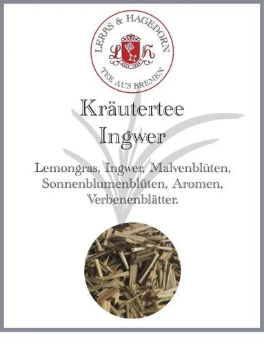 Kräutertee Ingwer 1 kg