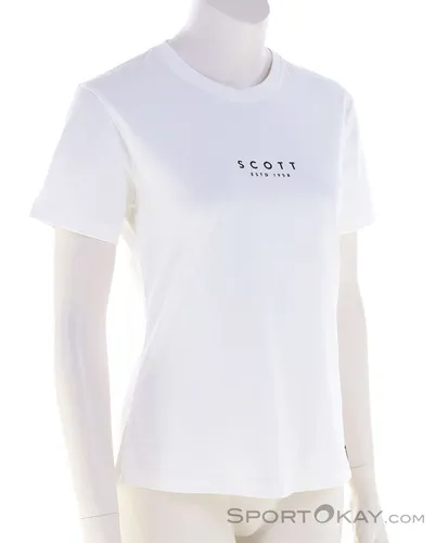 Scott Typo Kurzarm-T-Shirt für Frauen - Das Scott Typo T-Shirt aus 100 % Baumwolle kombiniert Komfort mit einem lässigen Look. Ideal für Freizeitaktivitäten oder entspannte Tage, sorgt es für ein angenehmes Tragegefühl und ist ein Must-Have für jeden Kleiderschrank.