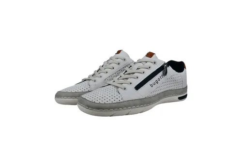 Bugatti Sneaker Offwhite - Bequeme Herren-Schuhe in Größe 41 - Stylische Herren-Sneaker in offwhite mit Schnürverschluss. Ideal für den Alltag – bequem und modisch für jede Gelegenheit.