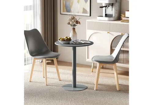 HOMCOM Rund Esstisch 60 x 60 cm für 2 Personen von HOMCOM