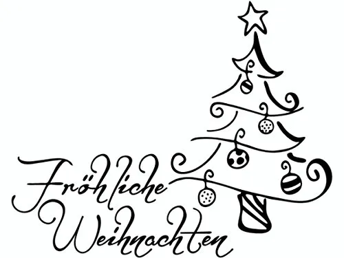 Knorr Prandell 211801408 Holzstempel Weihnachten - Holzstempel für Scrapbooking, Motivgröße 8 x 6,4 cm, detailgenaue Stempelergebnisse dank speziellem Herstellungsverfahren, perfekt für festliche Bastelprojekte.