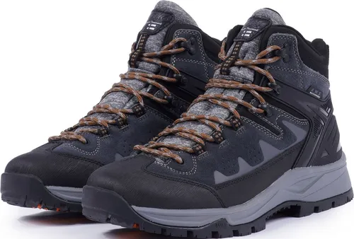 Icepeak Wanderboots Herren Dunkelblau Größe 41 - Wanderschuhe mit atmungsaktiver, wasserdichter Membran und rutschhemmender Sohle für optimalen Halt. Ideal für Outdoor-Abenteuer und komfortabel für jedes Terrain.