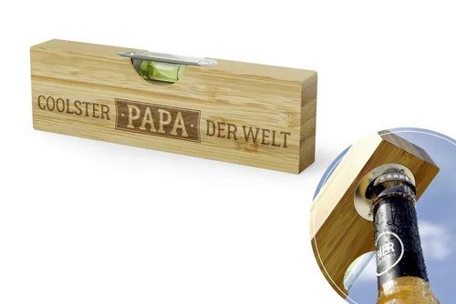 La Vida Dosenöffner Wasserwaage mit Flaschenöffner Bierbuddy Geschenk la vida Coolster