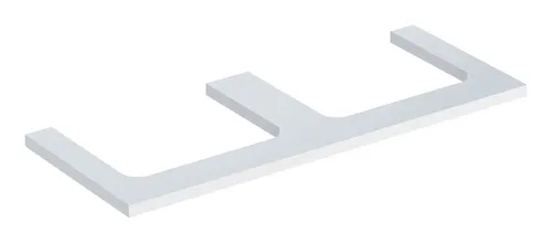 Geberit ONE Waschtischplatte für Aufsatzwaschtisch in weiß von Geberit