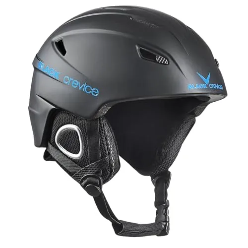 Black Crevice Skihelm Kitzbühel,schwarz/blau, L