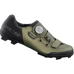 Shimano XC502 Herren MTB Schuhe - Oliv Dunkelgrün - Größe 40 - Fahrradschuhe für Mountainbiker, mit hervorragendem Grip und komfortabler Passform für optimale Performance auf jedem Trail.