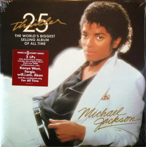 Michael Jackson Thriller (Vinyl) 25th Anniversary  12