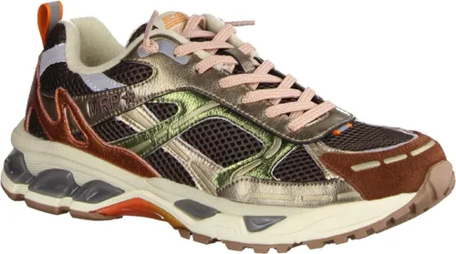 Maripe MRP01 V50 Damenschuhe - Modische Sneaker aus Leder/Textil mit atmungsaktivem Mesh und wechselbarem Fußbett für optimalen Komfort. Ideal für trendbewusste Frauen, die Stil und Bequemlichkeit schätzen.
