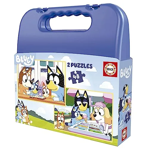 Educa - Puzzle 48 Teile für Kinder ab 4 Jahren | Bluey Super Puzzle. Puzzleset, Kinderpuzzle (19831)