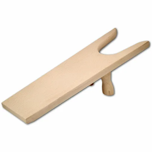 Stiefelknecht aus Buchenholz mit Stollen zum Schuhe ausziehen 32,5 cm z1553