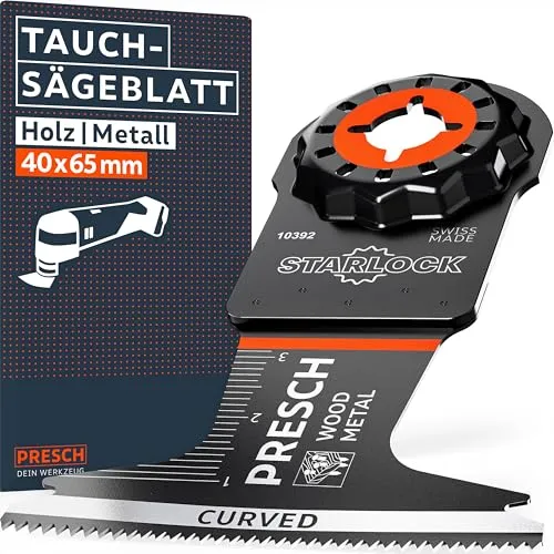 Presch Starlock Sägeblatt Holz & Metall 40x65mm