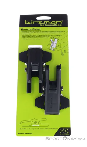 Produktbild Birzman Dummy Rotor Brake 2er Bike Zubehör-Schwarz-One Size