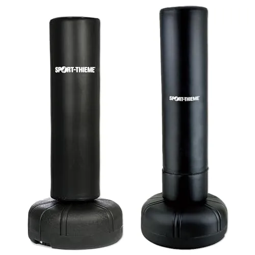 Sport-Thieme Standboxsack für Erwachsene & Kinder - 186 cm freistehend - Standboxsäcke für Boxtraining, Kickboxen und MMA. Stabiler, befüllbarer Standfuß für sicheren Halt und sofort einsatzbereit - ideal für alle Altersgruppen!
