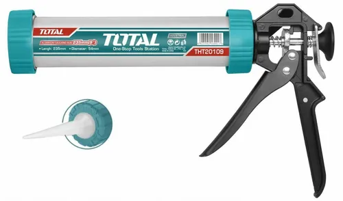 Profi Silikonpistole Kartuschenpresse Alu Auspresspistole Silikonspritze 310ml