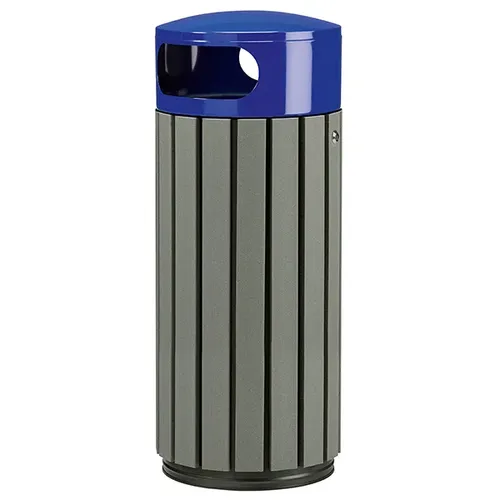 ZENO ETIK Mülleimer Rossignol 60 L Ultramarinblau von Rossignol