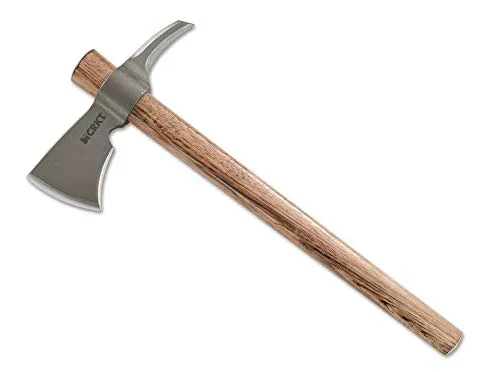 CRKT Woods Kangee T-Hawk 10.6 cm - Multifunktionales Taschenmesser - Taschenmesser mit 10.6 cm Klinge, perfekt für Outdoor-Abenteuer und vielseitige Anwendungen.