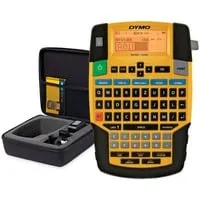 DYMO RHINO 4200 Kit Beschriftungsgerät - Kompakt, zeitsparend und ideal für präzise Etikettierung unterwegs mit QWERTZ-Tastatur und vielseitigen Druckoptionen