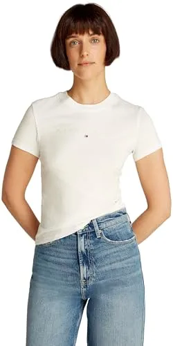 Tommy Hilfiger T-Shirt DW0DW20315-YBL in Weiss, EU XS