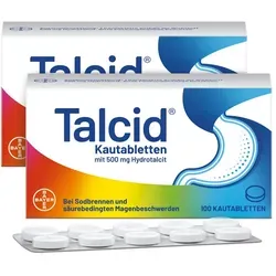 Produktbild Talcid Kautabletten Doppelpack 2X100 St