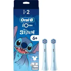 Oral-B Aufsteckbürsten iO Kids Stitch 2er Pack - Hellblau von Oral-B