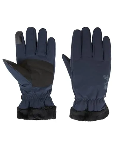 Jack Wolfskin HIGHLOFT GLOVE WOMEN in blau von Jack Wolfskin