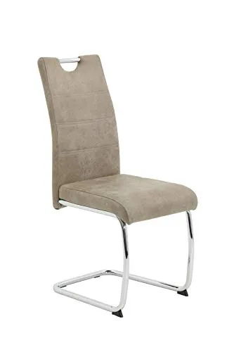 Hela Schwingstuhl Flora, Vintage Beige, 120kg belastbar in beige von Hela Tische