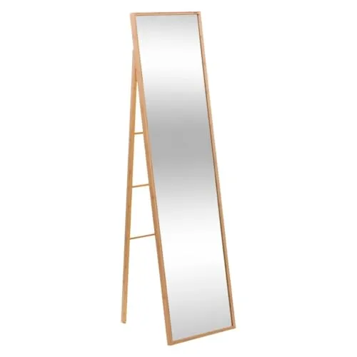 5five Standspiegel 160x41cm aus Bambus - Eleganter Standspiegel aus nachhaltigem Bambus, ideal für jeden Wohnraum und sorgt für ein stilvolles Ambiente.