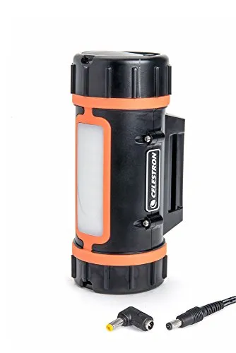Celestron Powertank Lithium LiFePO4 84Wh - Optikzubehör für Teleskope, leistungsstarker Lithium-Akku mit 84Wh für lange Beobachtungsnächte und zuverlässige Energieversorgung.