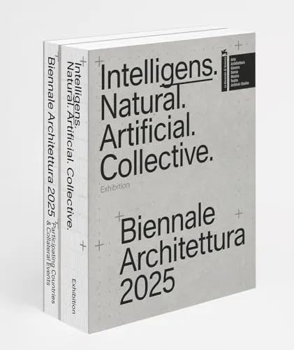 Biennale Architettura 2025: Intelligens. Natural. Artificial. Collective. - Paperback - Architektur Buch mit 982 Seiten, bietet tiefgreifende Einblicke in die Zukunft der Architektur und Design. Ideal für Studierende und Fachleute.