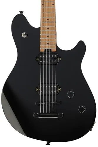 EVH Wolfgang Standard T.O.M. Gloss Black - E-Gitarre mit hochwertigem Design - Gitarren - Die EVH Wolfgang Standard bietet erstklassigen Klang und ein elegantes Gloss Black Finish, perfekt für Rock- und Metal-Enthusiasten.