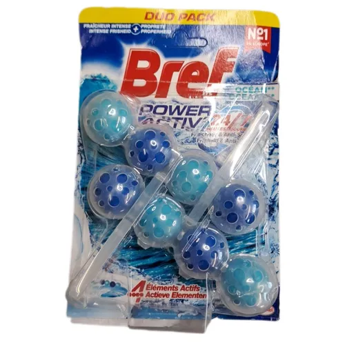 Bref WC Power Activ' Océan – WC-Reiniger – Anti-Kalk – Reinigungsschaum – Intens