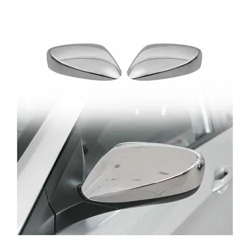 OMAC Edelstahl Spiegelkappen für Hyundai i30 2012-2017 - 2-teilige Spiegelabdeckung aus hochwertigem Edelstahl für optimalen Schutz und Langlebigkeit. Maßgeschneiderte Passform sorgt für einen perfekten Sitz und verleiht Ihrem Fahrzeug ein elegantes Aussehen. Einfache Montage und Pflege.